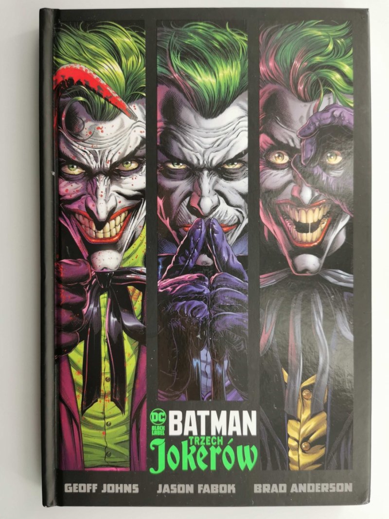DC. BATMAN TRZECH JOKERÓW - Geoff Johns