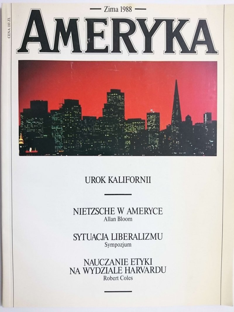 AMERYKA ZIMA 1988 UROK KALIFORNI I INNE 