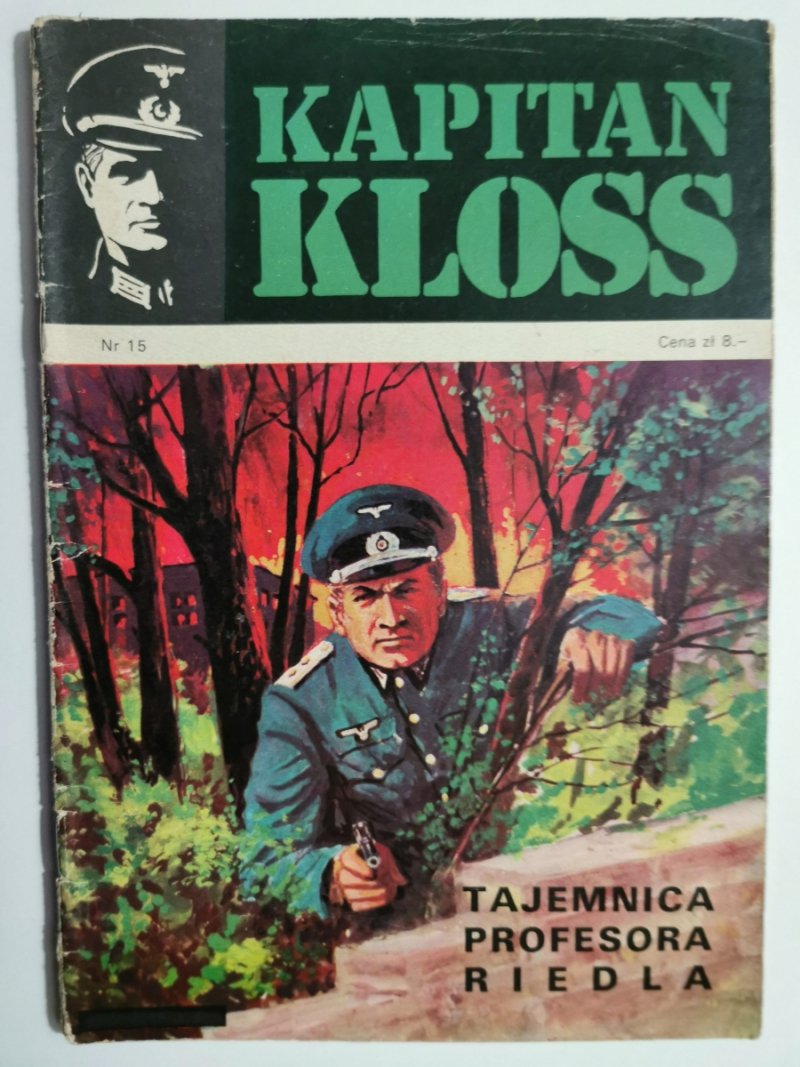 KAPITAN KLOSS NR 15 TAJEMNICA PROFESORA RIEDLA