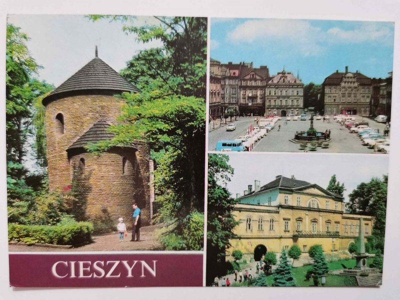 CIESZYN. TRZY UJĘCIA FOT. JASTRZĘBSKI, KACZKOWSKI