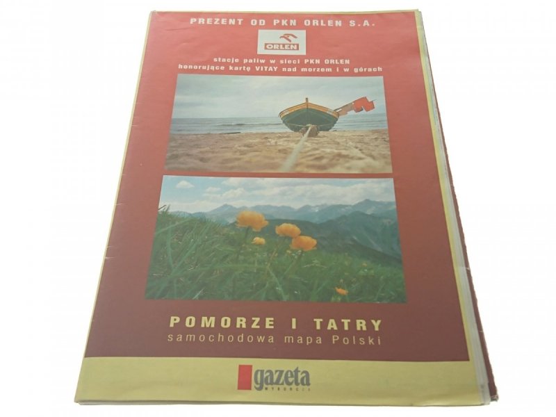 POMORZE I TATRY. SAMOCHODOWA MAPA POLSKI