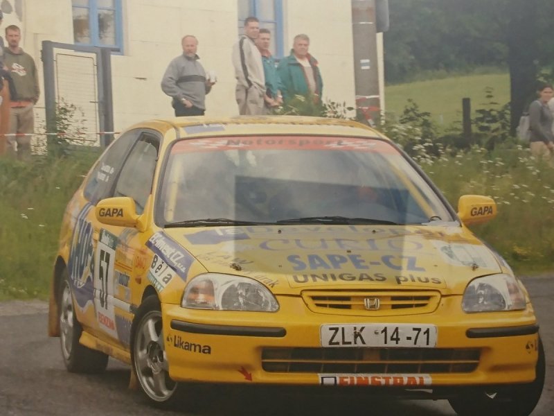 RAJD WRC 2005 ZDJĘCIE NUMER #314 HONDA CIVIC