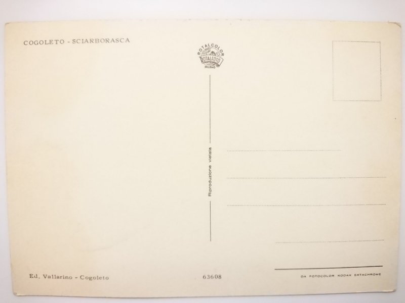 COGOLETO – SCIARBORASCA