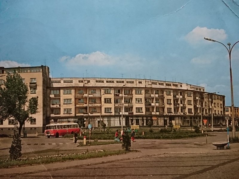 BIAŁYSTOK. ULICA KOLEJOWA FOT. J. TYMIŃSKI