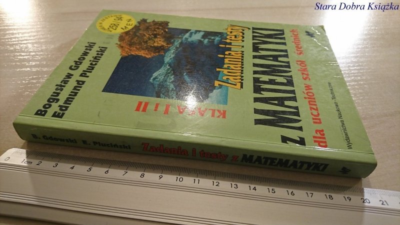 ZADANIA I TESTY Z MATEMATYKI - Gdowski 1995
