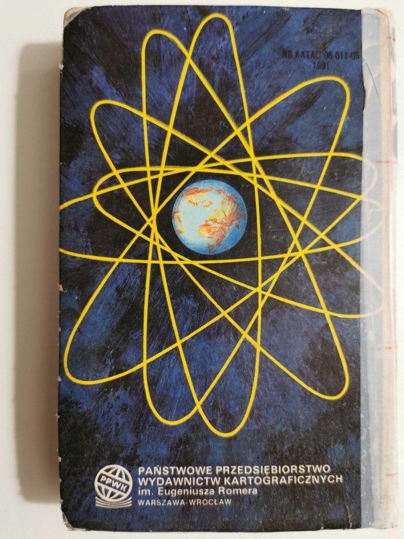 POPULARNY ATLAS ŚWIATA - red. Zofia Dworak 1991