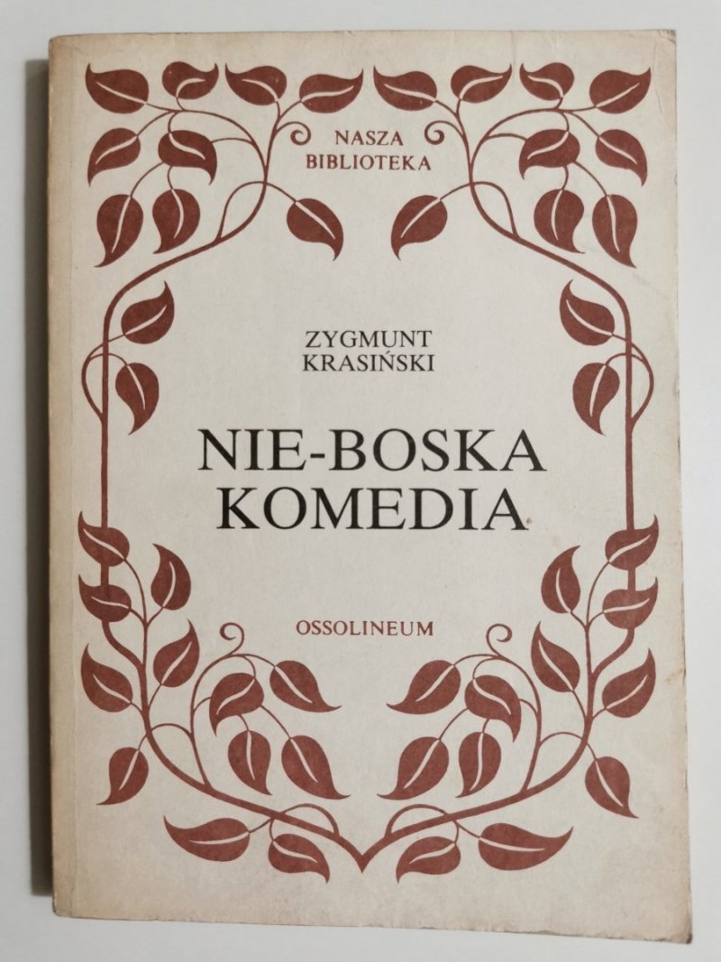 Nie Boska Komedia Ostatni Dzwonek NIE-BOSKA KOMEDIA - Zygmunt Krasiński 1989 - Dramaty, utwory sceniczne