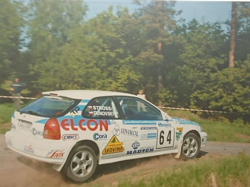 RAJD WRC 2005 ZDJĘCIE NUMER #172 HONDA CIVIC