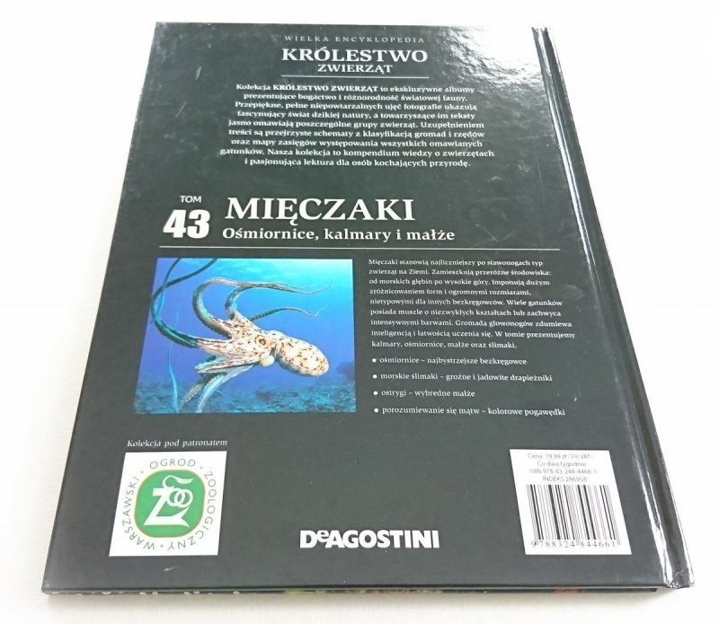 WIELKA ENCYKLOPEDIA KRÓLESTWO ZWIERZĄT TOM 43 MIĘCZAKI