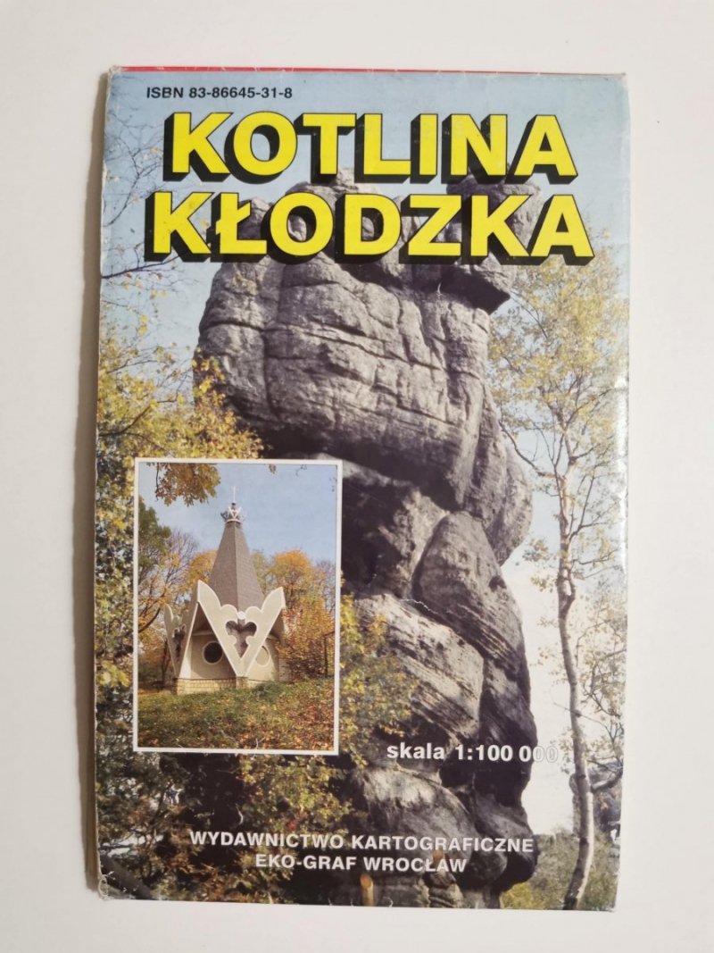 KOTLINA KŁODZKA MAPA TURYSTYCZNA 1: 100 000 