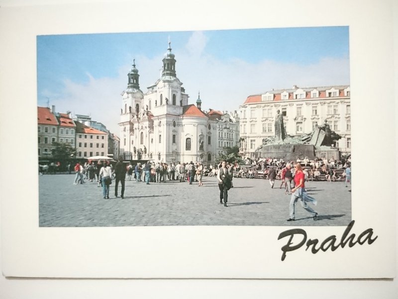 PRAHA. STAROMESTSKE NAMESTI A CHRAM SV. MIKULASE
