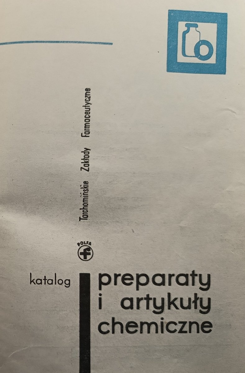 PREPARATY I ARTYKUŁY CHEMICZNE