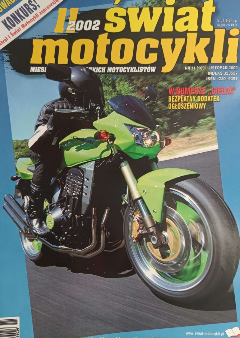 ŚWIAT MOTOCYKLI NR (109) 11/2002