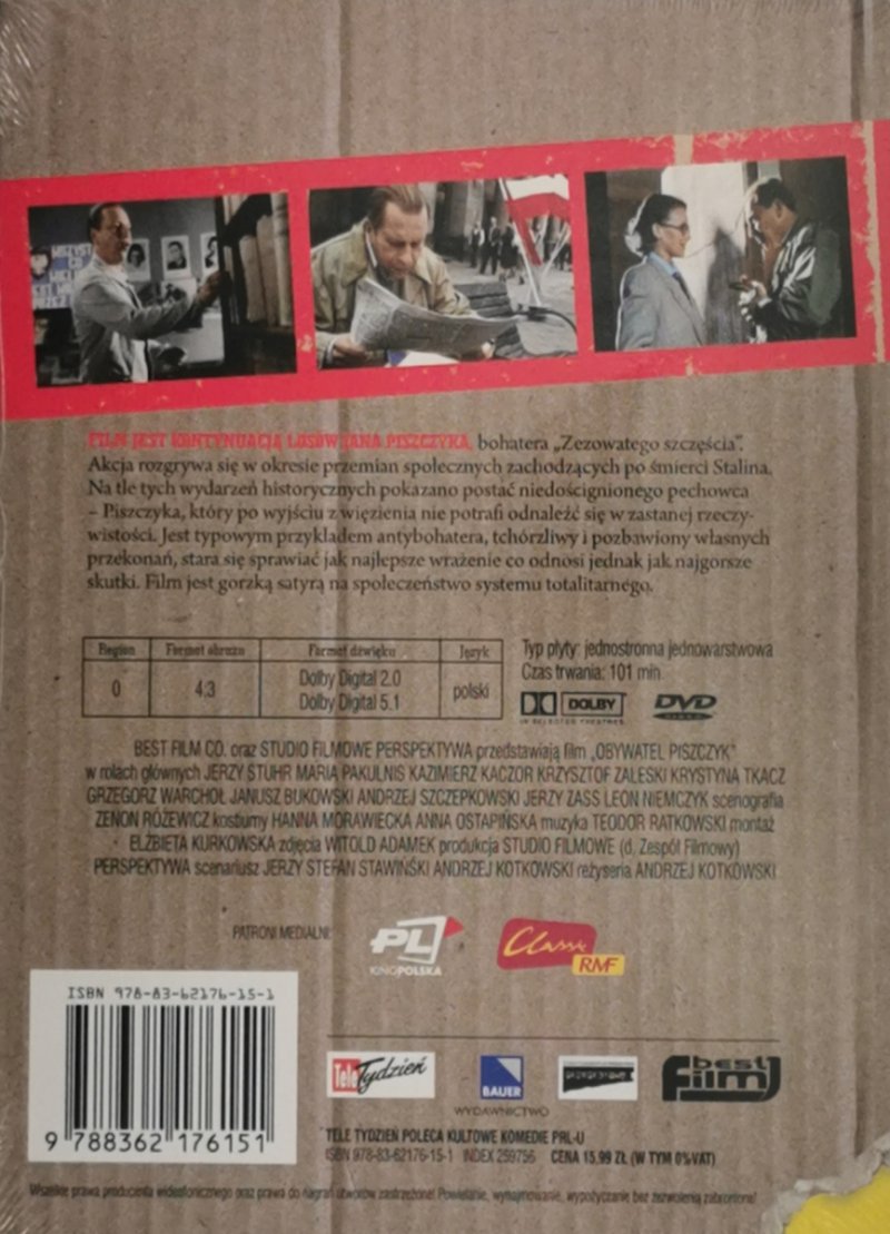 DVD. OBYWATEL PISZCZYK