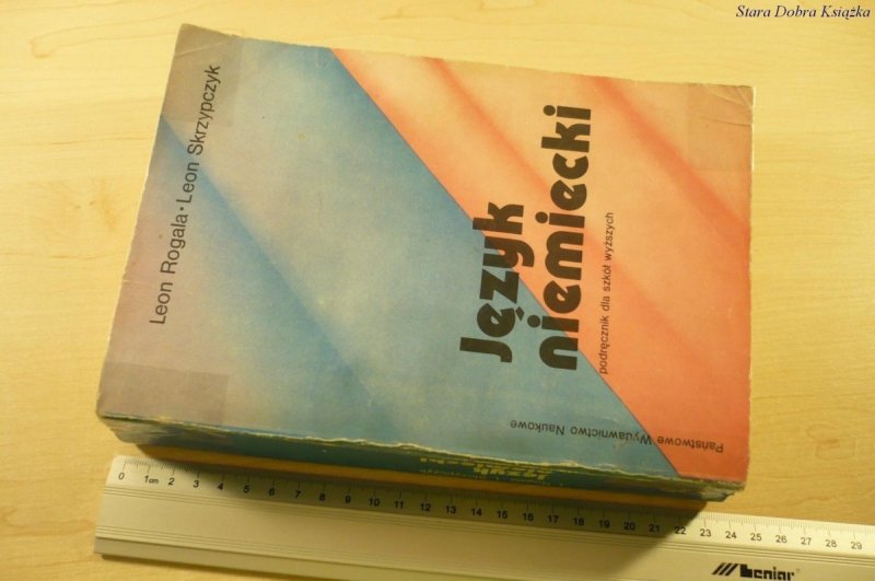 JĘZYK NIEMIECKI. PODRĘCZNIK - Leon Rogala (1982)