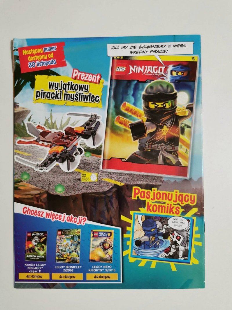 LEGO NINJAGO PAŹDZIERNIK 10/2016