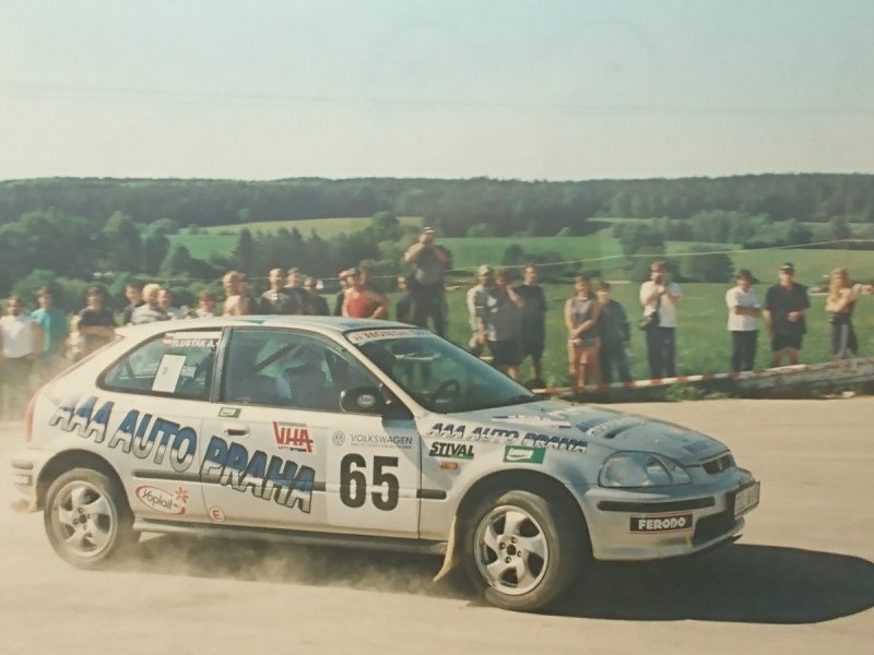 RAJD WRC 2005 ZDJĘCIE NUMER #045 HONDA CIVIC