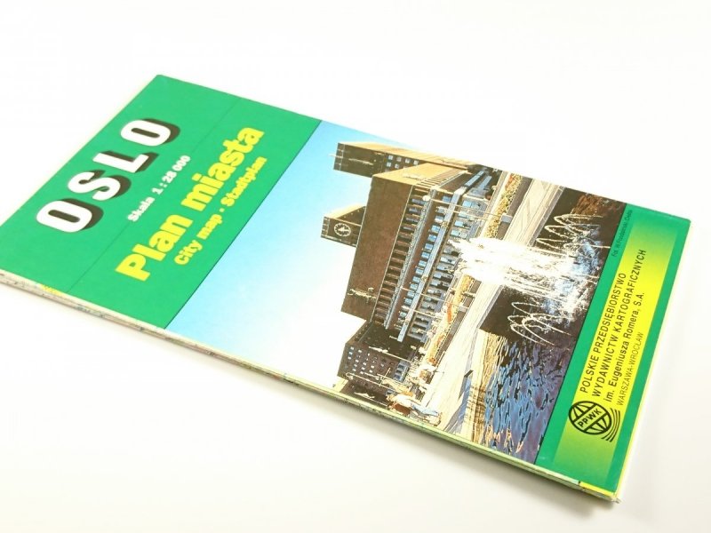 OSLO. PLAN MIASTA 1998