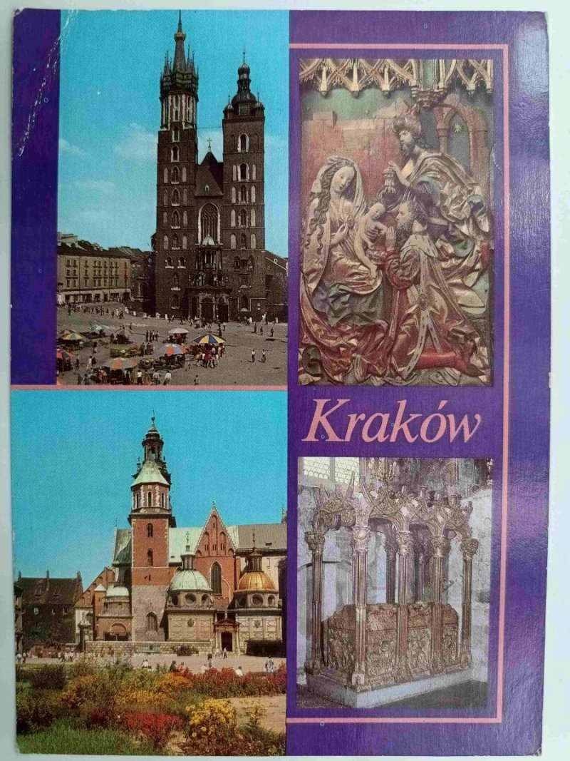 KRAKÓW KOLAŻ 4 ZDJĘĆ