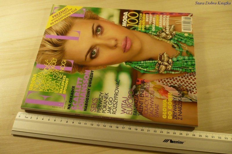 ELLE  NR 5 (116) MAJ 2004 SCARLETT JOHANSSON