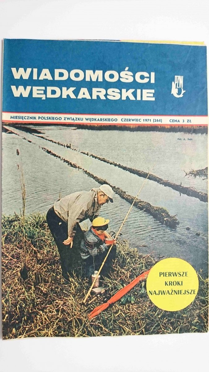 WIADOMOŚCI WĘDKARSKIE CZERWIEC 1971 (264)