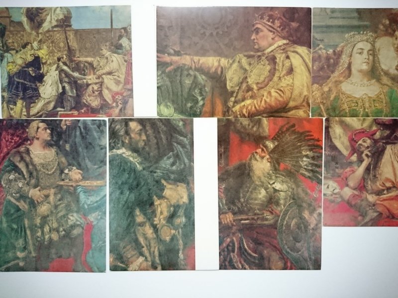 JAN MATEJKO - HOŁD PRUSKI. SIEDEM POCZTÓWEK