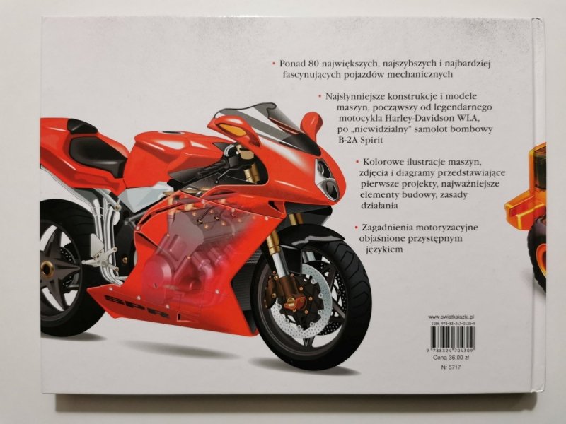 NIESAMOWITE MASZYNY. MOTOCYKLE SAMOCHODY CIĄGNIKI I INNE 