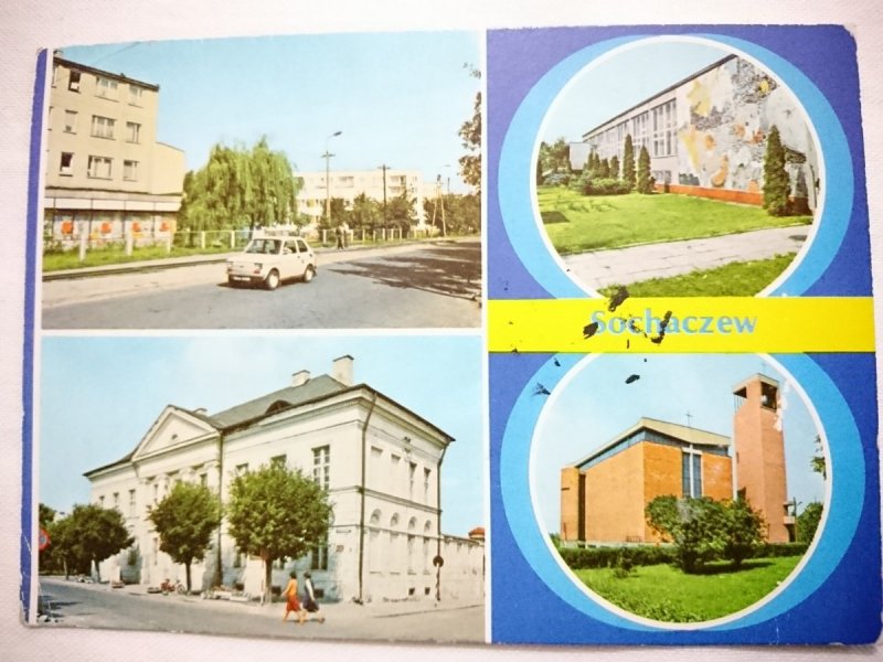 SOCHACZEW. FRAGMENT ULICY ZIEMOWITA I INNE FOT. TYMIŃSKI