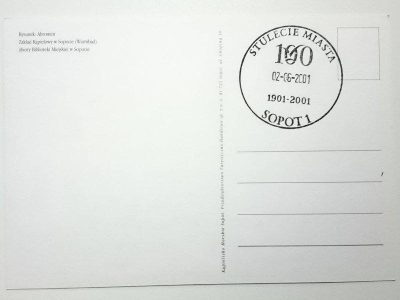 SOPOT 1901-2001 STULECIE MIASTA 