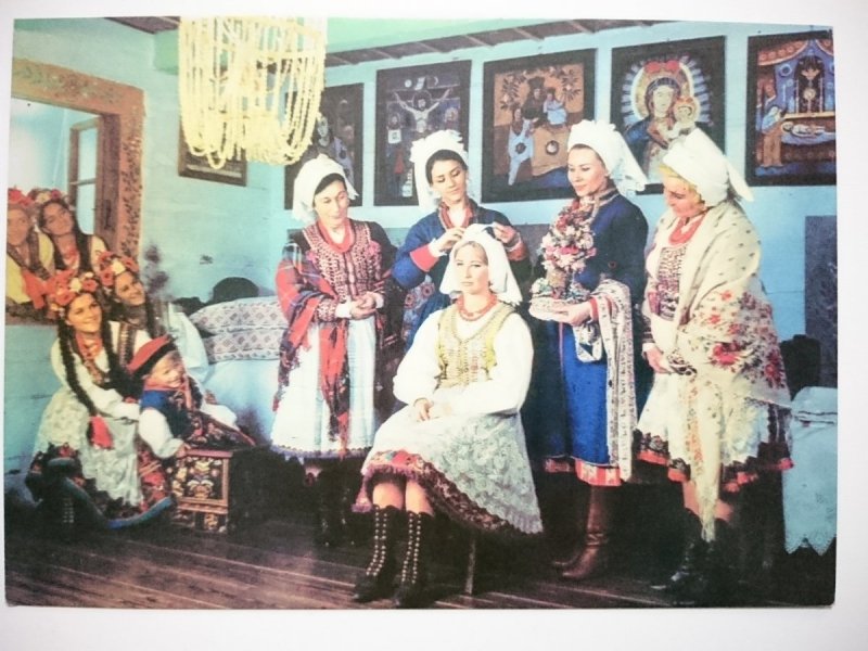 WESELE KRAKOWSKIE. OCZEPINY FOT. T. BILIŃSKI