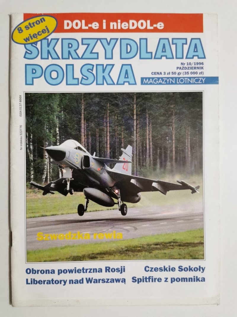 SKRZYDLATA POLSKA NR 10/1996 PAŹDZIERNIK