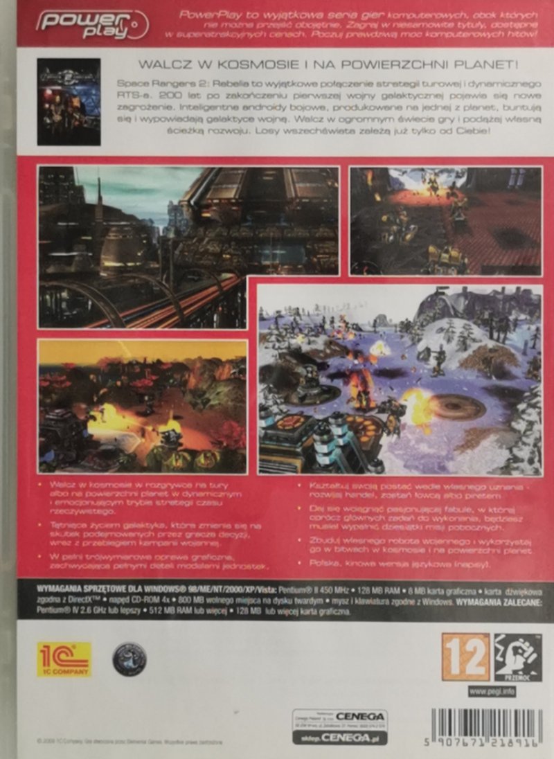 CD. SPACE RANGERS 2 REBELIA