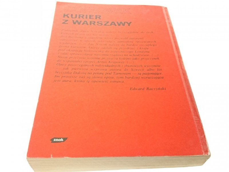 KURIER WARSZAWY - Jan Nowak 1989