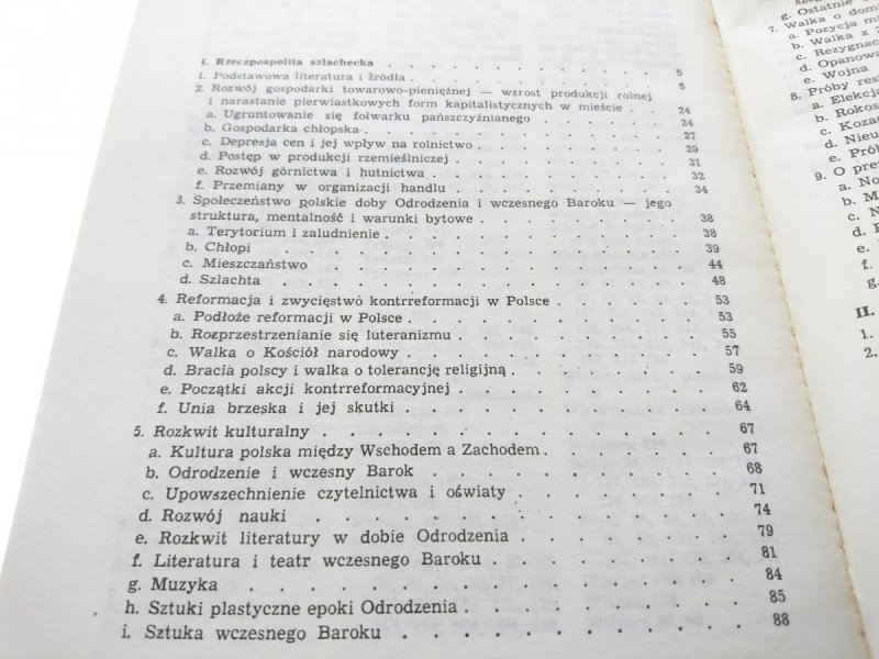 HISTORIA POLSKI DO ROKU 1505-1764 - Gierowski 1988