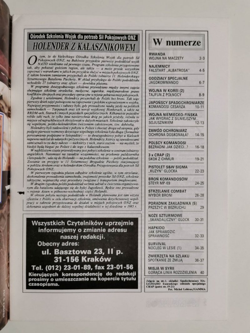 KOMANDOS NR 5 (27) 94 NOCĄ Z CHMUR