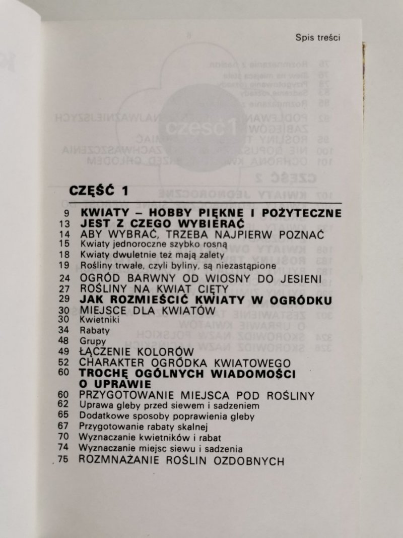 KWIATY W OGRÓDKU - Izabela Kiljańska 