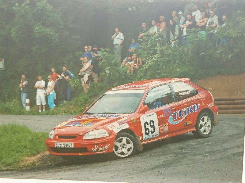 RAJD WRC 2005 ZDJĘCIE NUMER #019 HONDA CIVIC