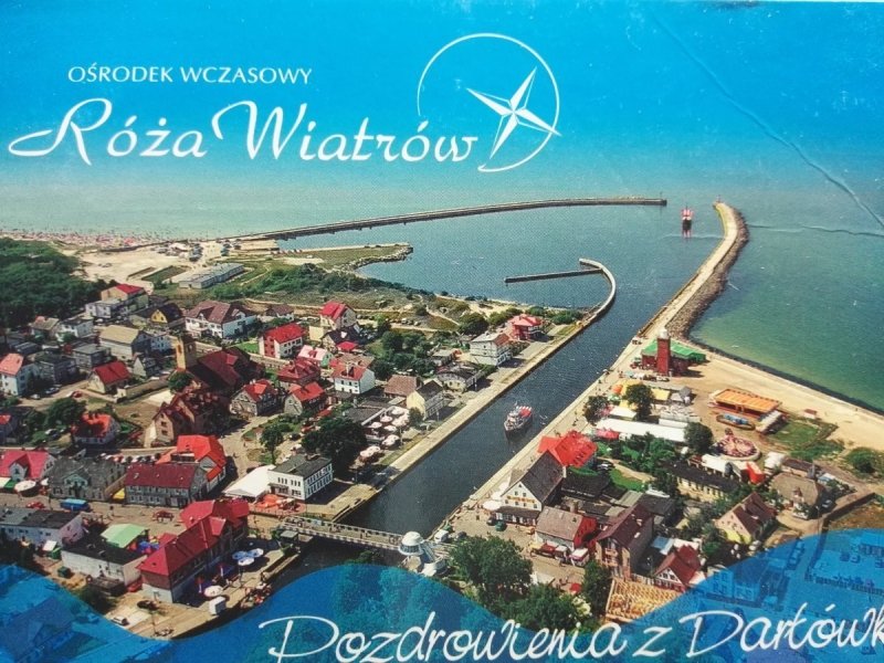 RÓŻA WIATRÓW. POZDROWIENIA Z DARŁÓWKA