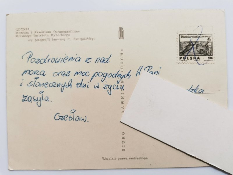 GDYNIA. MUZEUM I AKWARIUM OCEANOGRAFICZNE FOT. KACZYŃSKI