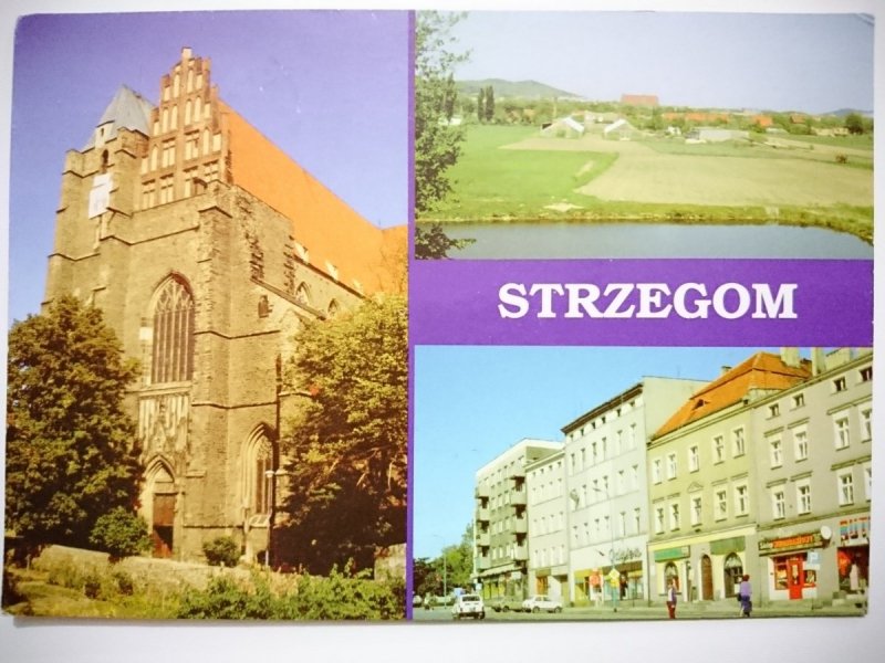 STRZEGOM. KOŚCIÓŁ GOTYCKI PW. ŚW. PIOTRA I PAWŁA I INNE FOT. RANOWICZ