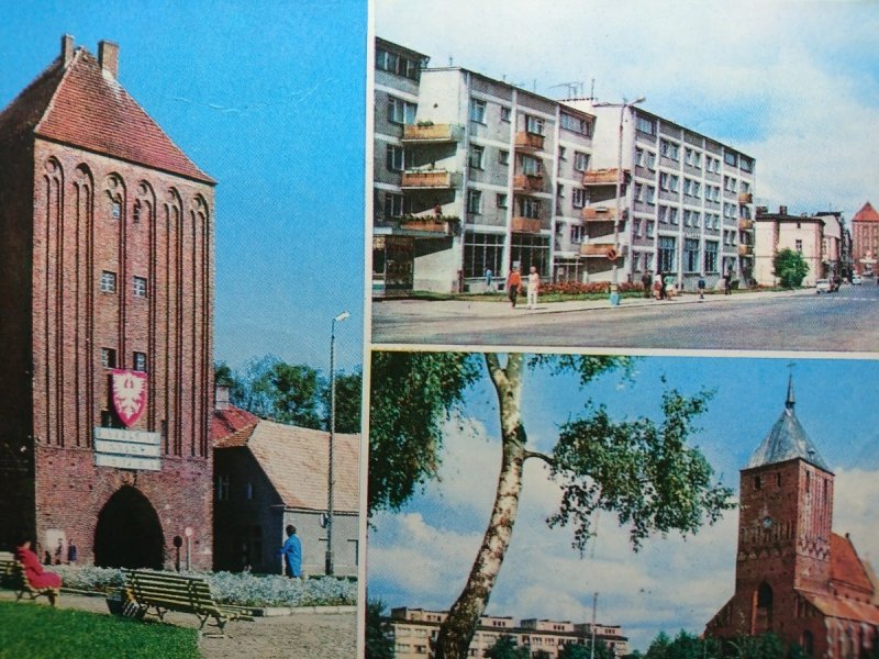 SŁAWNO. GOTYCKA BRAMA SŁUPSKA... FOT. WENDOŁOWSKI