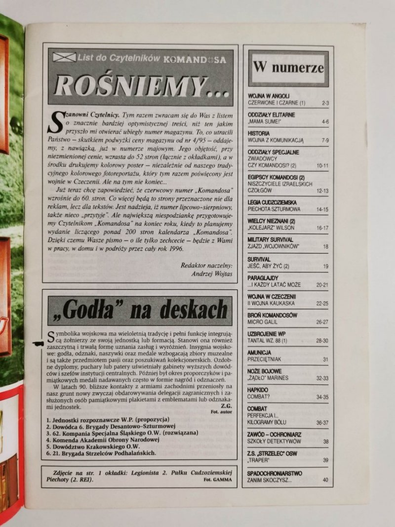 KOMANDOS NR 5 (38) 95 II WOJNA KAUKASKA