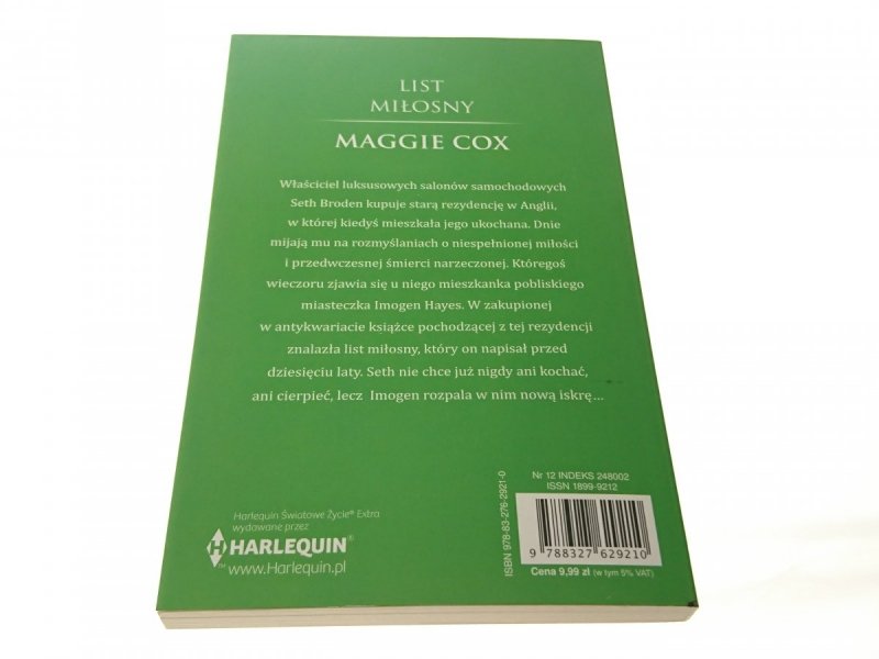 LIST MIŁOSNY - Maggie Cox 2017