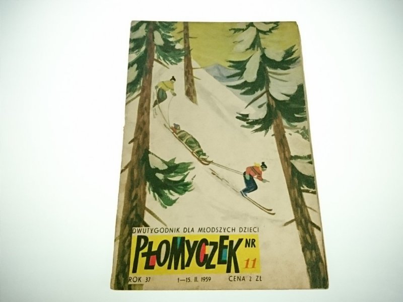 PŁOMYCZEK NR 11 ROK 37 1-15. II. 1959