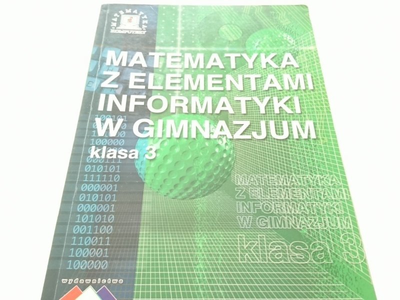 MATEMATYKA Z ELEMENTAMI INFORMATYKI KLASA 3
