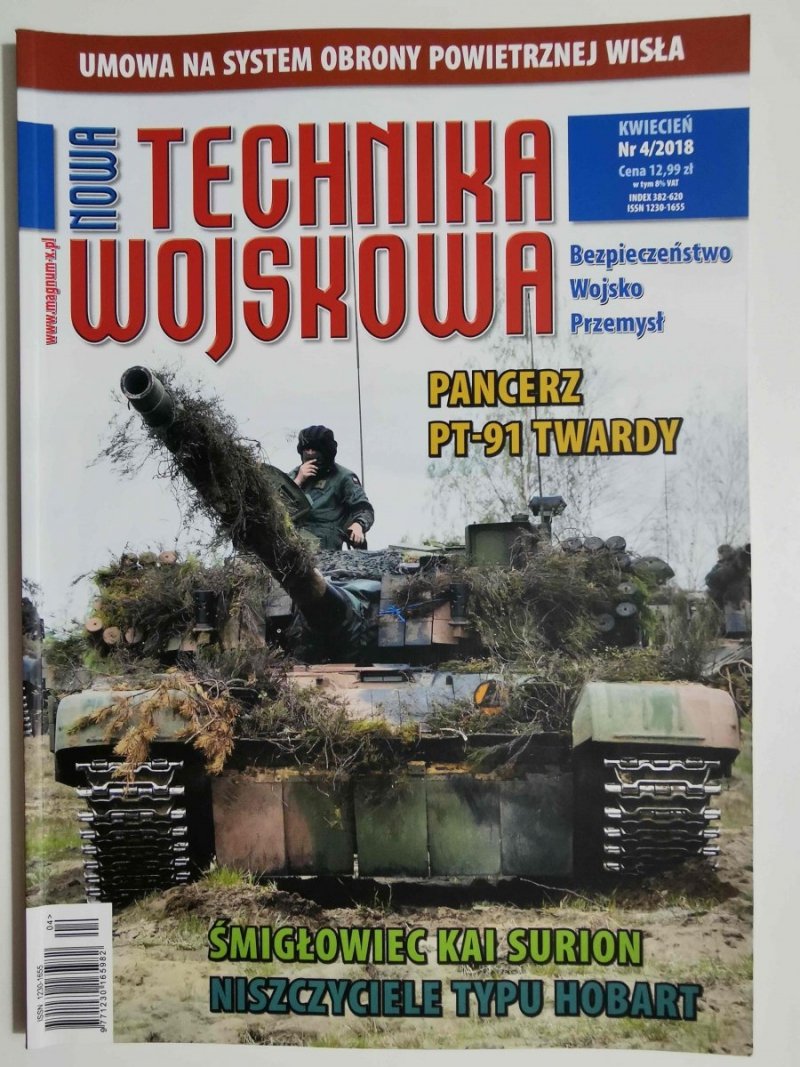 NOWA TECHNIKA WOJSKOWA KWIECIEŃ NR 4/2018