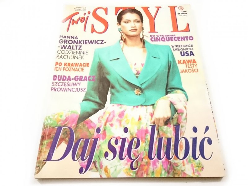 TWÓJ STYL NUMER 4 (33) KWIECIEŃ 1993