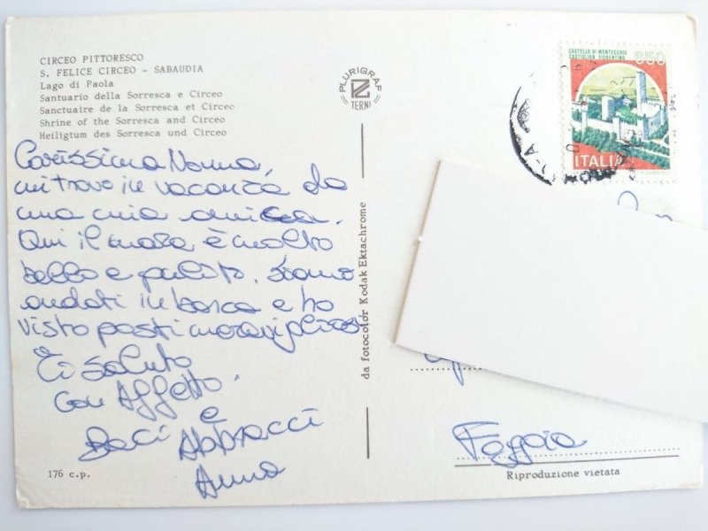 CIRCEO PITTORESCO. S. FELICE CIRCEO – SABAUDIO. LAGO DI PAOLA
