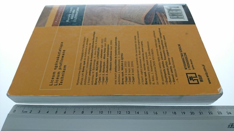 BARWY EPOK. KULTURA I LITERATURA. PODRĘCZNIK KL. 2