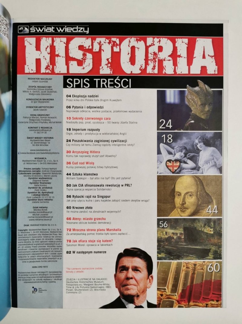 ŚWIAT WIEDZY HISTORIA NR 4/2020 SIERPIEŃ-WRZESIEŃ